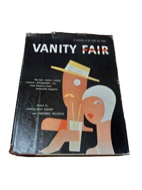 Vtg Vanity Fair Book "A Cavalcade of the 1920s & 1930s" HCDJ 1960 Viking Press